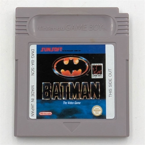 Batman The Video Game - Cartridge - (SCN) - Gameboy Original (A Grade) (Genbrug)